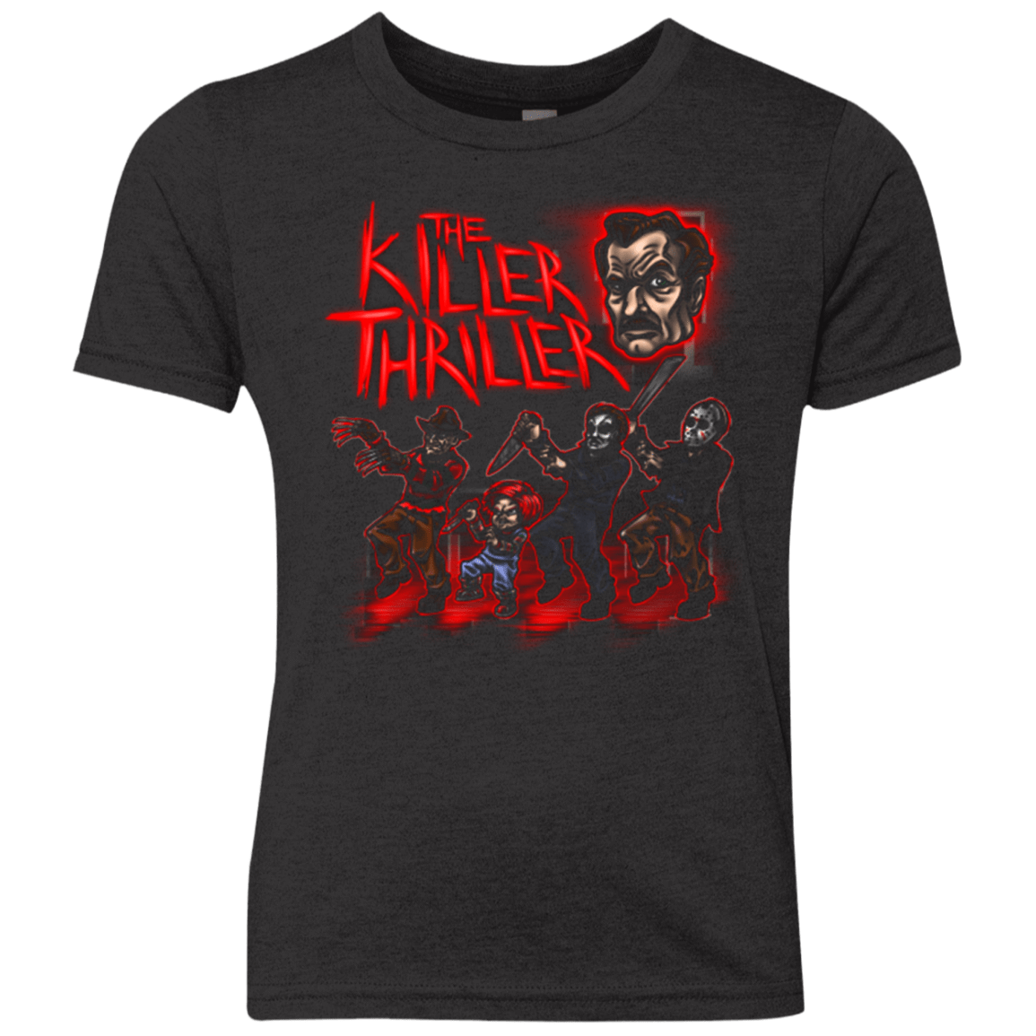 T-Shirts Vintage Black / YXS Killer Thriller Youth Triblend T-Shirt