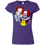 T-Shirts Purple / S Killing Clown Junior Slimmer-Fit T-Shirt