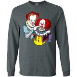 T-Shirts Dark Heather / S Killing Clown Men's Long Sleeve T-Shirt