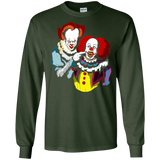 T-Shirts Forest Green / S Killing Clown Men's Long Sleeve T-Shirt