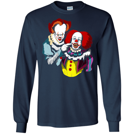 T-Shirts Navy / S Killing Clown Men's Long Sleeve T-Shirt