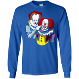 T-Shirts Royal / S Killing Clown Men's Long Sleeve T-Shirt