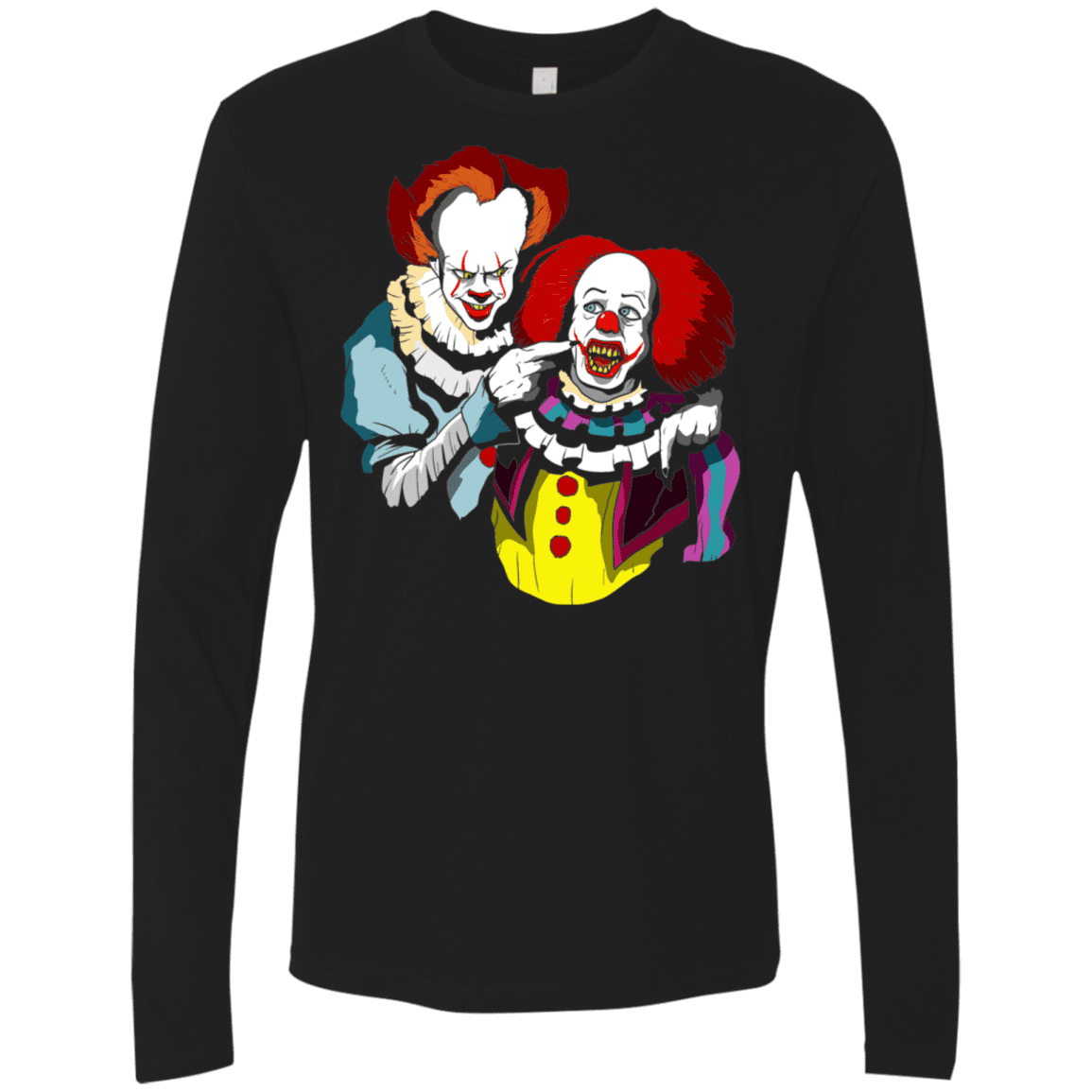 T-Shirts Black / S Killing Clown Men's Premium Long Sleeve