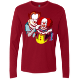T-Shirts Cardinal / S Killing Clown Men's Premium Long Sleeve