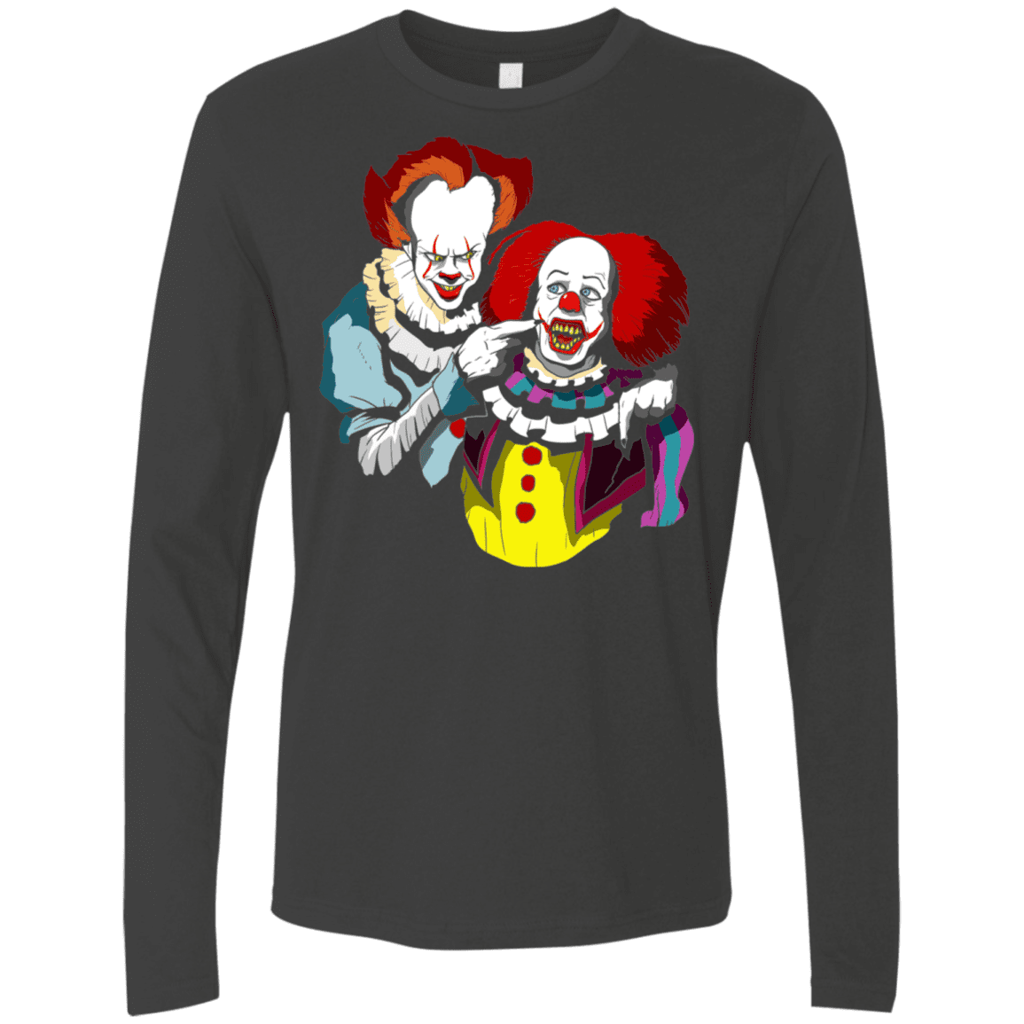 T-Shirts Heavy Metal / S Killing Clown Men's Premium Long Sleeve