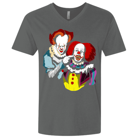 T-Shirts Heavy Metal / X-Small Killing Clown Men's Premium V-Neck