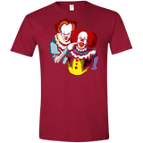 T-Shirts Cardinal Red / S Killing Clown Men's Semi-Fitted Softstyle