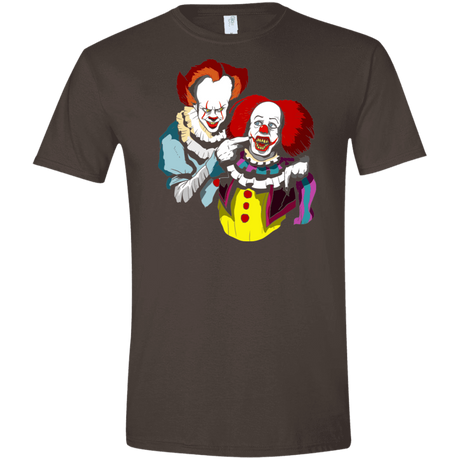 T-Shirts Dark Chocolate / S Killing Clown Men's Semi-Fitted Softstyle