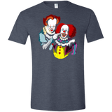 T-Shirts Heather Navy / S Killing Clown Men's Semi-Fitted Softstyle