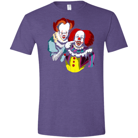 T-Shirts Heather Purple / S Killing Clown Men's Semi-Fitted Softstyle