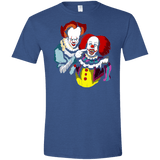 T-Shirts Heather Royal / X-Small Killing Clown Men's Semi-Fitted Softstyle