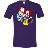 T-Shirts Purple / S Killing Clown Men's Semi-Fitted Softstyle