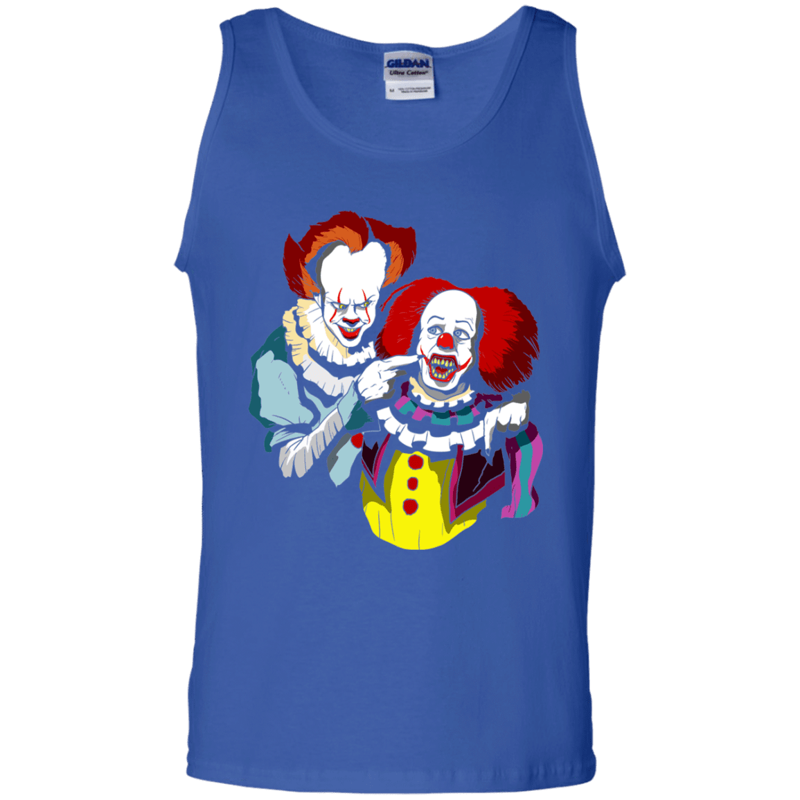 T-Shirts Royal / S Killing Clown Men's Tank Top