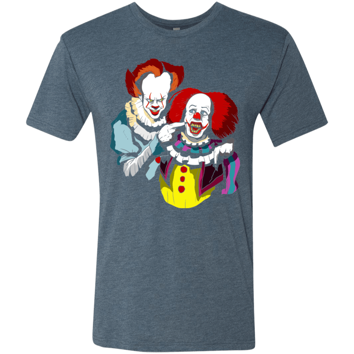 T-Shirts Indigo / S Killing Clown Men's Triblend T-Shirt