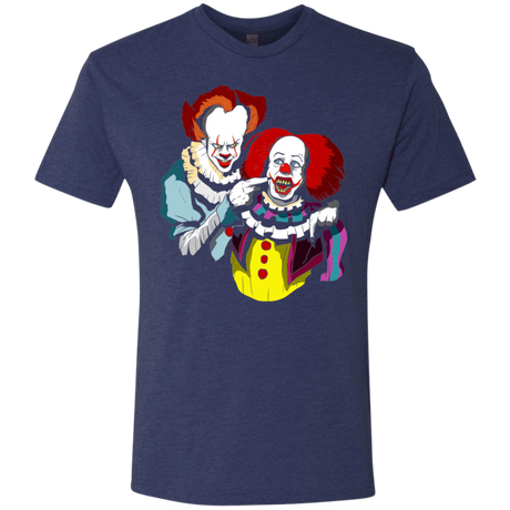 T-Shirts Vintage Navy / S Killing Clown Men's Triblend T-Shirt
