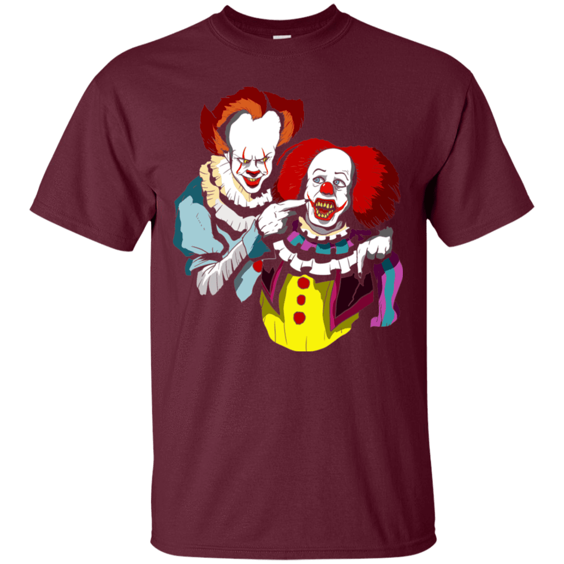 T-Shirts Maroon / S Killing Clown T-Shirt