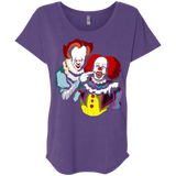 T-Shirts Purple Rush / X-Small Killing Clown Triblend Dolman Sleeve