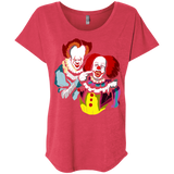 T-Shirts Vintage Red / X-Small Killing Clown Triblend Dolman Sleeve