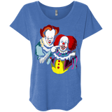 T-Shirts Vintage Royal / X-Small Killing Clown Triblend Dolman Sleeve