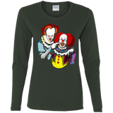 T-Shirts Forest / S Killing Clown Women's Long Sleeve T-Shirt