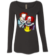 T-Shirts Vintage Black / S Killing Clown Women's Triblend Long Sleeve Shirt