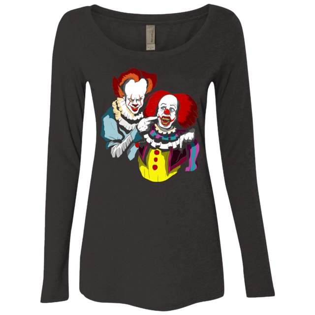 T-Shirts Vintage Black / S Killing Clown Women's Triblend Long Sleeve Shirt