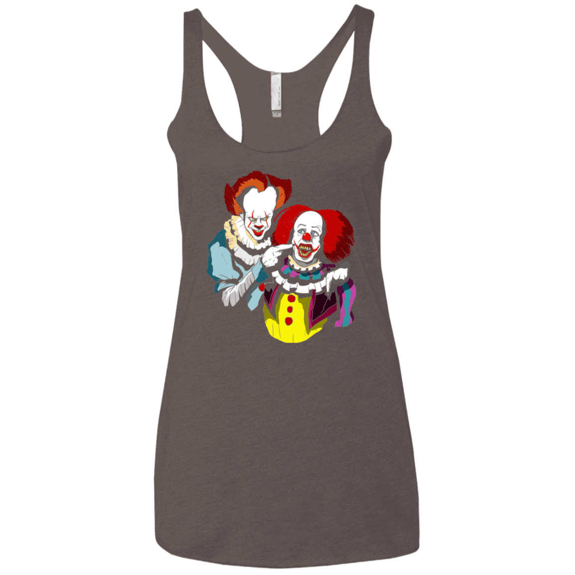 T-Shirts Macchiato / X-Small Killing Clown Women's Triblend Racerback Tank