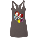T-Shirts Macchiato / X-Small Killing Clown Women's Triblend Racerback Tank