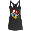 T-Shirts Vintage Black / X-Small Killing Clown Women's Triblend Racerback Tank
