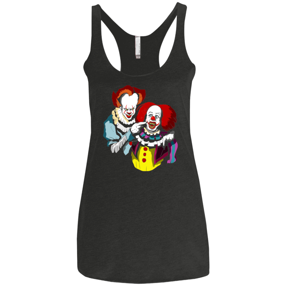 T-Shirts Vintage Black / X-Small Killing Clown Women's Triblend Racerback Tank