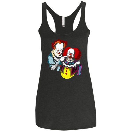 T-Shirts Vintage Black / X-Small Killing Clown Women's Triblend Racerback Tank