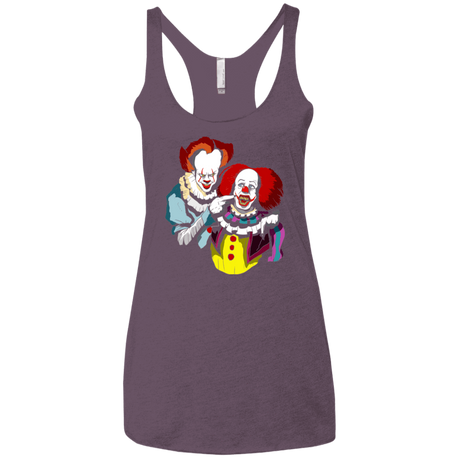 T-Shirts Vintage Purple / X-Small Killing Clown Women's Triblend Racerback Tank