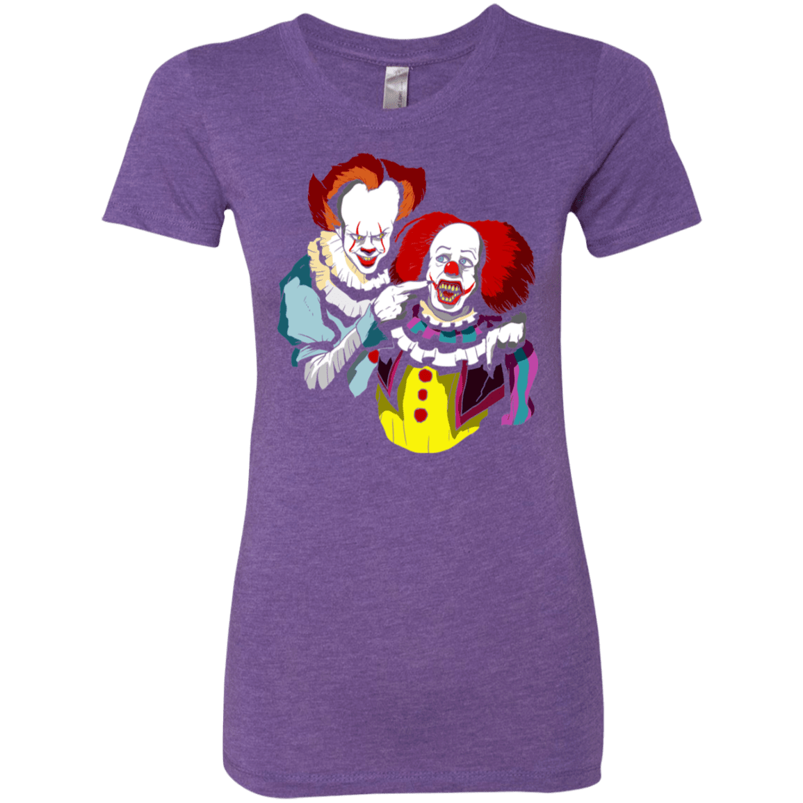T-Shirts Purple Rush / S Killing Clown Women's Triblend T-Shirt