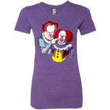 T-Shirts Purple Rush / S Killing Clown Women's Triblend T-Shirt