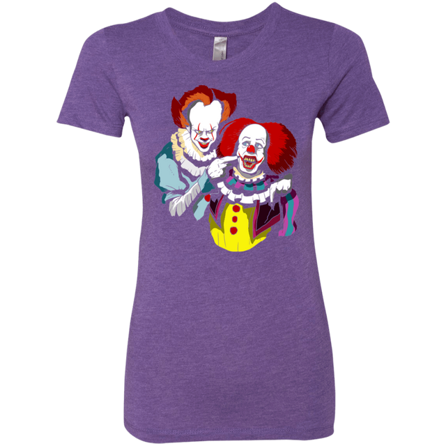T-Shirts Purple Rush / S Killing Clown Women's Triblend T-Shirt