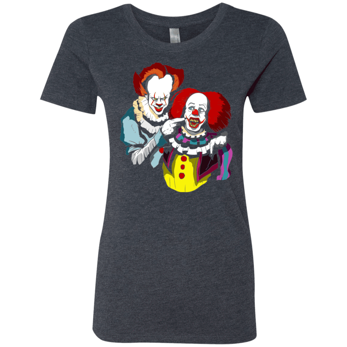 T-Shirts Vintage Navy / S Killing Clown Women's Triblend T-Shirt