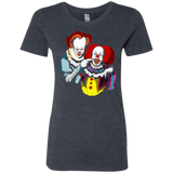 T-Shirts Vintage Navy / S Killing Clown Women's Triblend T-Shirt