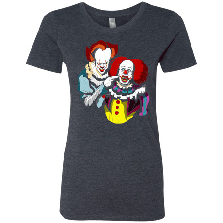 T-Shirts Vintage Navy / S Killing Clown Women's Triblend T-Shirt