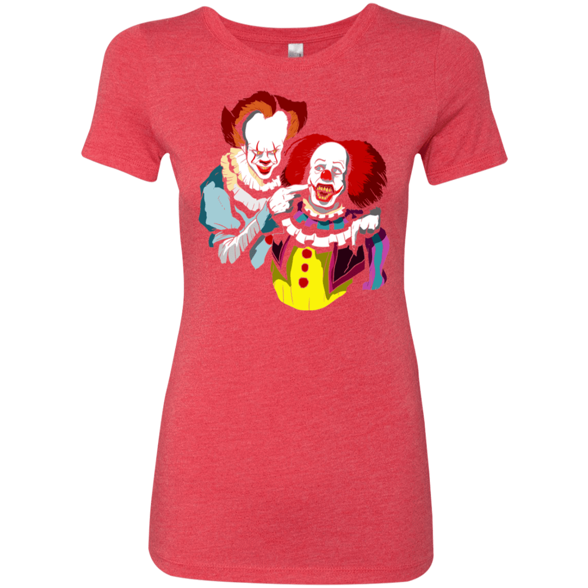 T-Shirts Vintage Red / S Killing Clown Women's Triblend T-Shirt