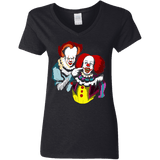 T-Shirts Black / S Killing Clown Women's V-Neck T-Shirt