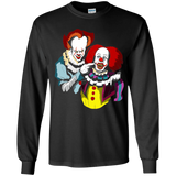 T-Shirts Black / YS Killing Clown Youth Long Sleeve T-Shirt
