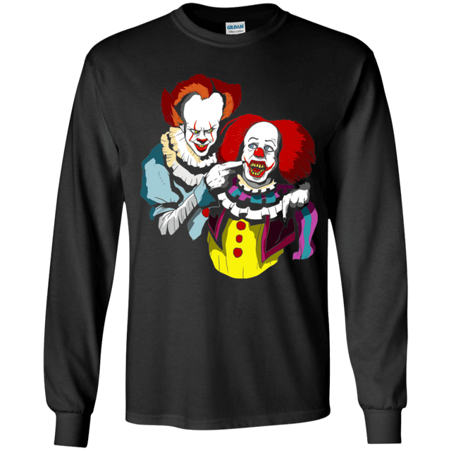 T-Shirts Black / YS Killing Clown Youth Long Sleeve T-Shirt