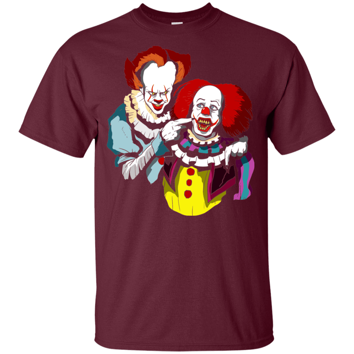 T-Shirts Maroon / YXS Killing Clown Youth T-Shirt