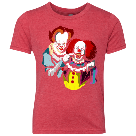 T-Shirts Vintage Red / YXS Killing Clown Youth Triblend T-Shirt