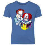 T-Shirts Vintage Royal / YXS Killing Clown Youth Triblend T-Shirt