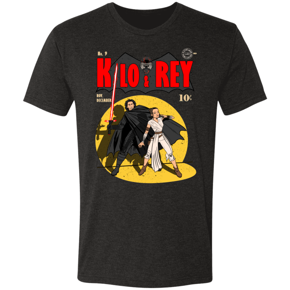 T-Shirts Vintage Black / S Kilo and Rey Men's Triblend T-Shirt