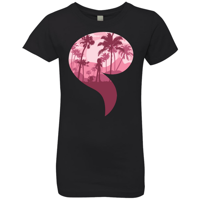 T-Shirts Black / YXS Kindness Girls Premium T-Shirt