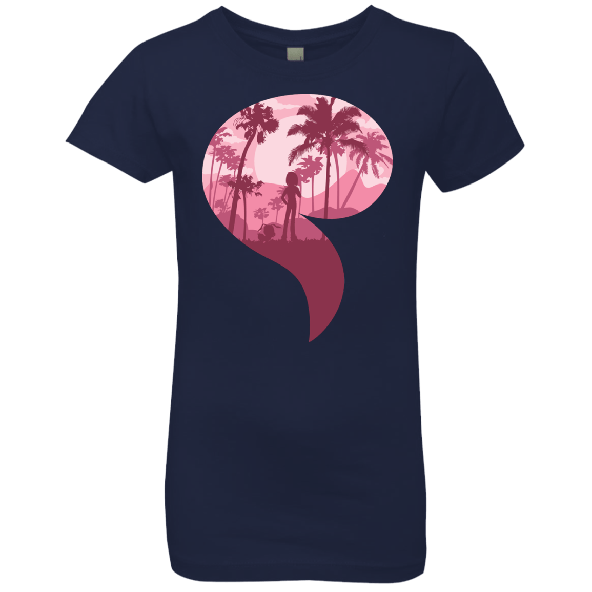 T-Shirts Midnight Navy / YXS Kindness Girls Premium T-Shirt
