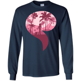 T-Shirts Navy / S Kindness Men's Long Sleeve T-Shirt