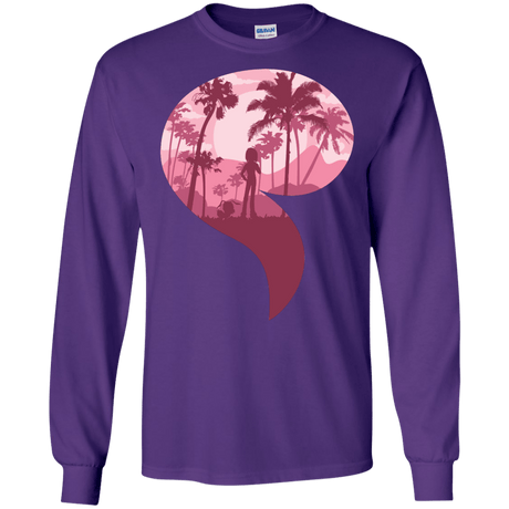 T-Shirts Purple / S Kindness Men's Long Sleeve T-Shirt